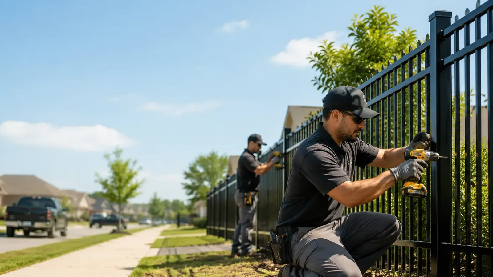 Metal Fence Installation in West Point, IA